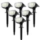 thumbnail image 1 of Focos solares exteriores TECKNET, 6 unidades, impermeables IP65, 1 of 6