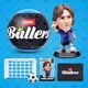thumbnail image 5 of Juguete coleccionable ZURU BALLERS FIFA World Cup 2026 2 pack de fútbol, 5 of 9
