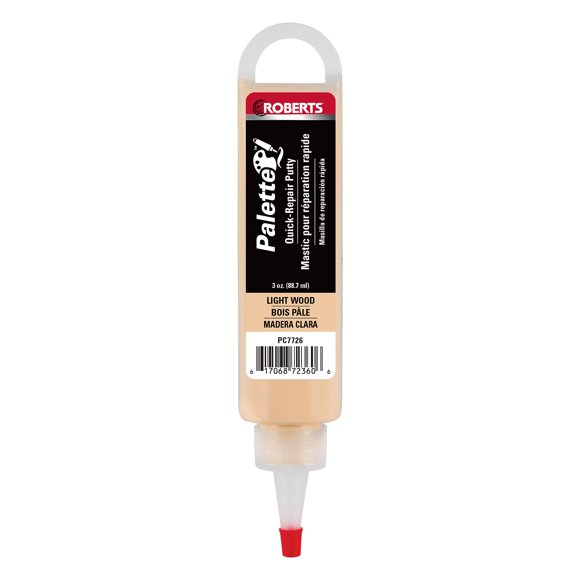Paleta Putty Roberts de madera clara de reparación rápida, 90 ml