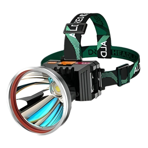 Genérico - Lámpara Tipo Minero Recargable Y Potente De Cacería Color De La Luz White Light