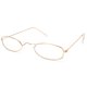 thumbnail image 5 of Gafas de disfraz Skeleteen Old Man, ovaladas, doradas, abuelita, 1 par, 5 of 7