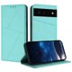 thumbnail image 1 of Funda Cartera Magnética para Google Pixel 6 Protección Antichoque con Ranuras Verde, 1 of 6