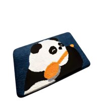 Genérico - Alfombra Decorativa Minimalista Azul