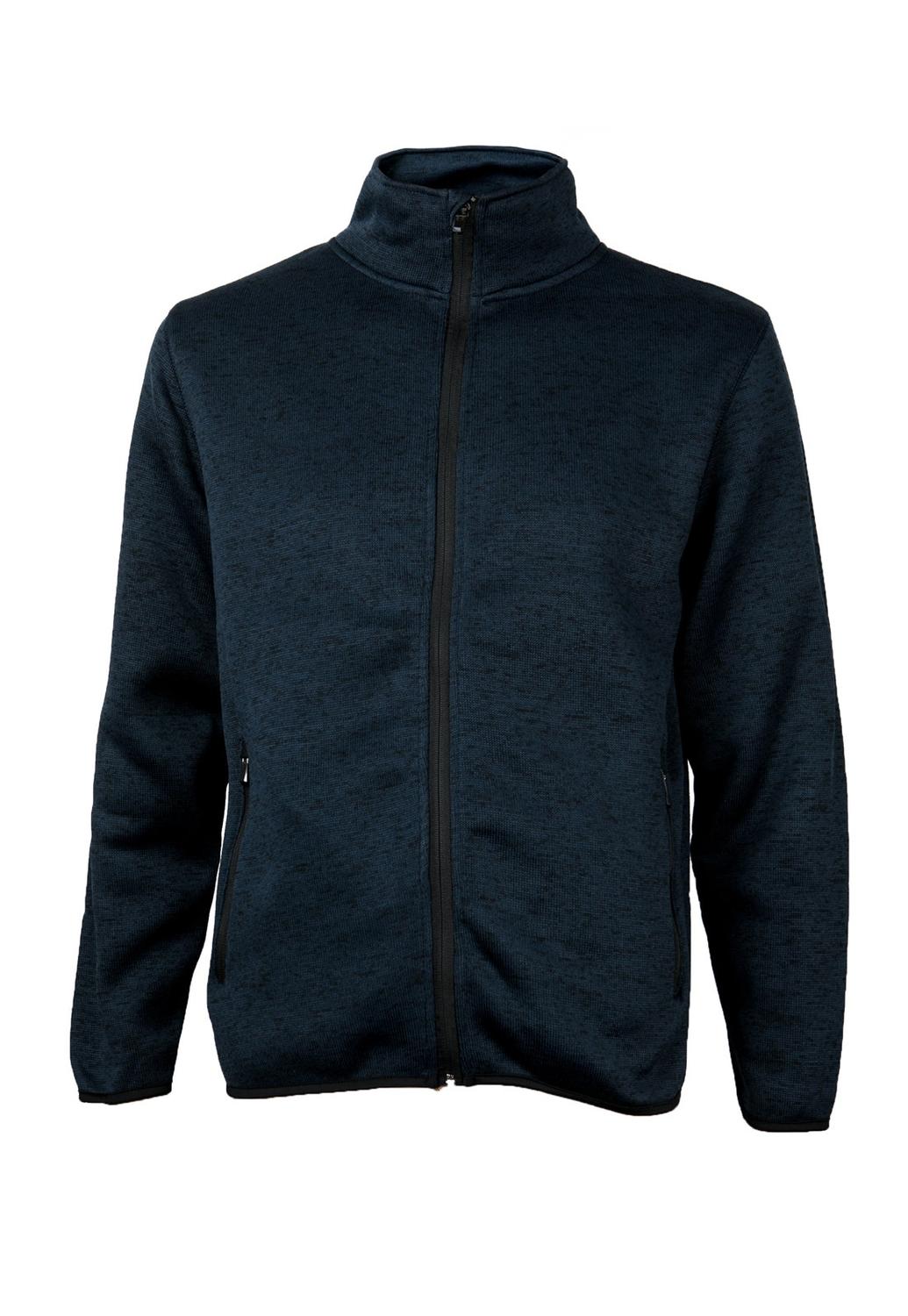 Jayson - Polar Tejido Melange Hombre Azul Marino M