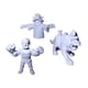 thumbnail image 1 of Minifiguras Masters of the Universe M.U.S.C.L.E., paquete de 3, 1 of 3