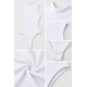 thumbnail image 3 of Body Moldeador Cuello Alto Sin Mangas Elasticado Ajustado blanco Talla Única, 3 of 3