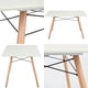 thumbnail image 5 of Mesa Eames Estilo Nórdico Blanca, 5 of 6