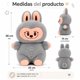 thumbnail image 5 of PELUCHE GRIS DE RESPIRACIÓN RÍTMICA XL 36CM, 5 of 5