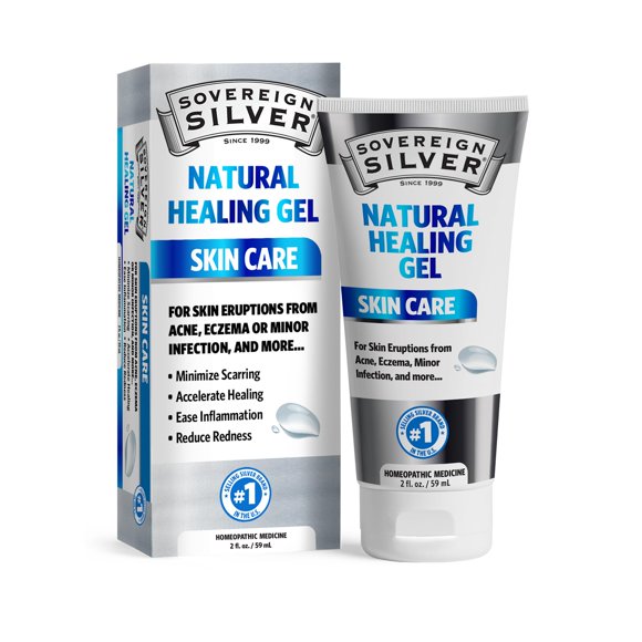 Gel curativo Sovereign Silver Natural 60 ml para el cuidado de la piel