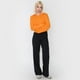 thumbnail image 4 of Sweater Mujer Cuello Polo Bicolor Naranjo Corona, 4 of 5