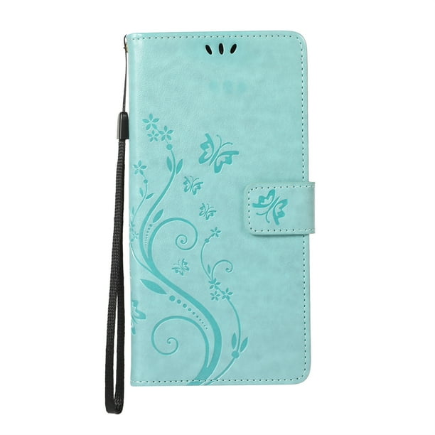 Butterflies Flowers PU Leather Flip Case For Samsung Galaxy S23 S22 Plus Note 20 Ultra Wallet Card Slot Magnetic Stand Phone Bag Cover