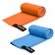 thumbnail image 1 of 2 Uds Toalla Absorbente De Agua Cómoda Toalla Transpirable Naranja Y Azul, 1 of 5