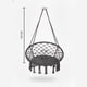 thumbnail image 4 of Silla Colgante Gris Claro Cojin Blanco, 4 of 4