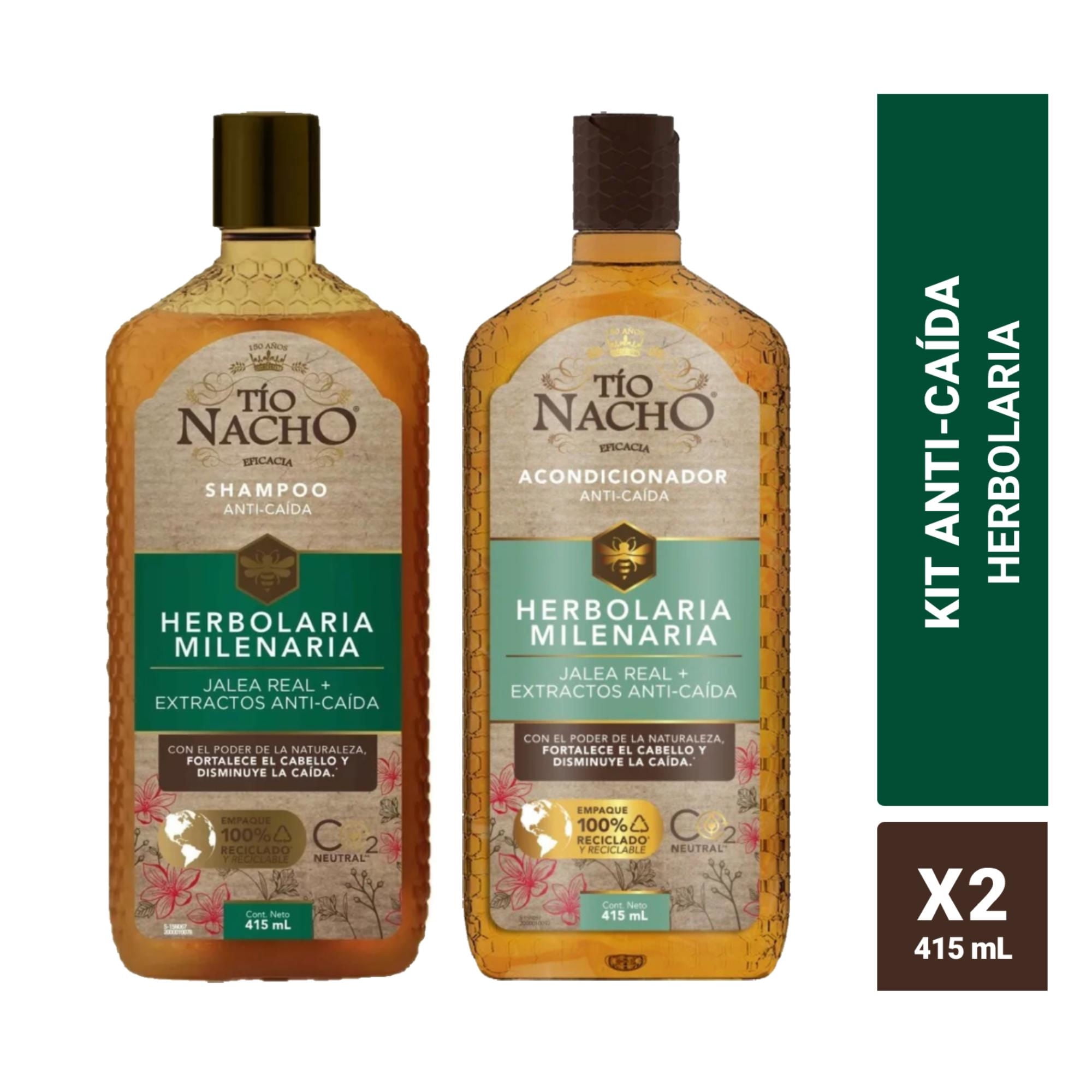 Pack Shampoo + Acondicionador Herbolaria 1 Un Tío Nacho