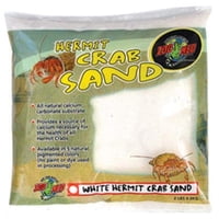 Sustrato De Arena Cálcica Hermit Crab Zoo Med, 1 Kg (Blanco)