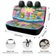 thumbnail image 2 of Wonderoos-theme Car Rear Seat Covers Back Elastic Flexible Car Seat Covers Decorative Fits Most Cars 120x59x76cm, 2 of 6