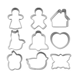 Bothyi - 9 Cortadores De Arcilla Polimérica Hechos A Mano, Paquete De Iniciación Para Hacer Joyas Y Pendientes.