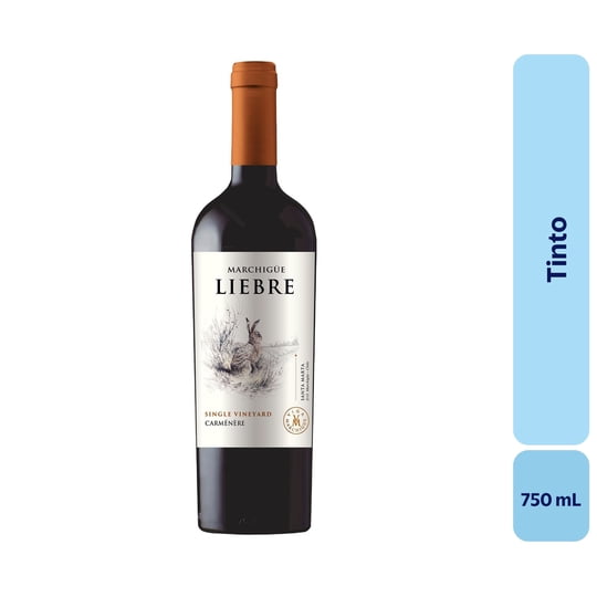 Vino Tinto Botella 750 mL Marchigue