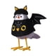 thumbnail image 2 of Decoraciones De Halloween Pájaros Juguetes Creativos Hechos A Mano Para Estantes De Ventanas Festival Gris Negro, 2 of 5