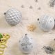 thumbnail image 3 of Bolas de Navidad SHareconn 10 cm 9 unidades irrompibles blancas, 3 of 6