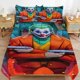 thumbnail image 1 of Joker Bedding Sets Ultra Soft Skin-Friendly Duvet Cover 3 Piece, Cute Comforter Cover Bed Set for Boys Girls Kids, 1 of 5