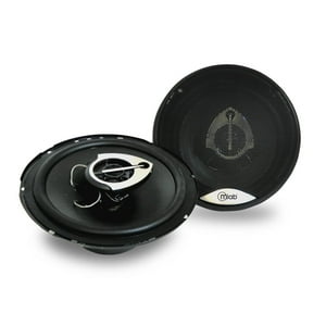 Pack 2 Parlantes 6.5"" 16Cm Para Automovil Negro 8987 Mlab