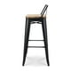 thumbnail image 2 of Taburete Tolix 77cm| Madera Clara | Diseño Moderno, 2 of 4