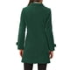 thumbnail image 3 of INSPIRE CHIC Abrigo de Invierno para Mujer con Cuello Peter Pan, Corte en Línea A hasta el Muslo, con Botonadura Simple, Talla 3XL, Verde Oscuro, 3 of 6
