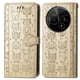 thumbnail image 2 of Funda Cartera FOXDOCK para TCL 60 NxtPaper 4G , Flip PU con Relieve de Gatos y Perros, Tarjetero y Soporte, 2 of 6