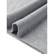 thumbnail image 5 of INSPIRE CHIC Vestido de Maternidad para Mujeres Rib Bodycon Midi de Manga Corta con Lados Elásticos Fruncidos para Embarazo 1 Pieza Sesión de Fotos Babyshower L Gris, 5 of 6