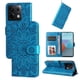 thumbnail image 4 of Funda tipo cartera FOXDOCK para Xiaomi Redmi Note 13 Pro 5G , diseño girasol en relieve, cuero PU, cierre magnético, soporte y tarjetero, 4 of 5