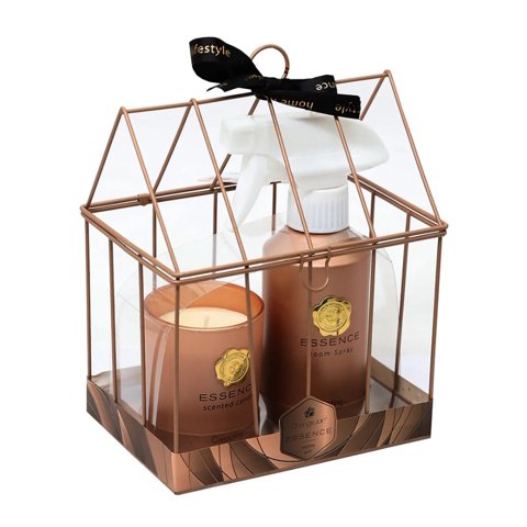 Decostilo - Aromatizador Para El Hogar: Vela + Spray De Fragancia