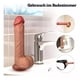 thumbnail image 3 of Dildo Piel Consolador Realista Pene Suave Con Ventosa 22 Cm, 3 of 5