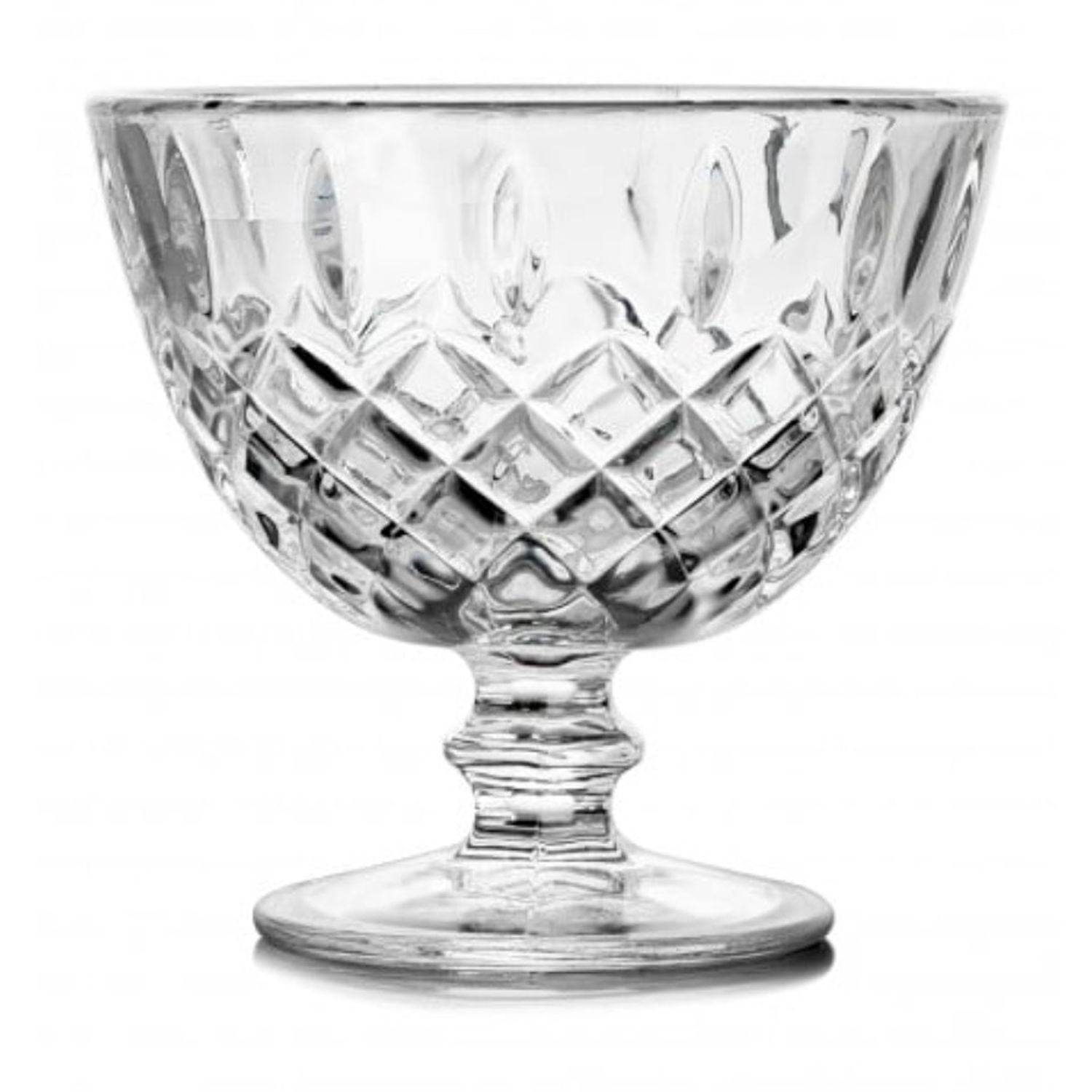 Set 6 Copas Helado 28,6cl Vintage Vidrio Fta