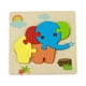 thumbnail image 1 of Puzzle Relieve Elefante Madera 15*15Cm, 1 of 2
