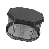 Magideal - Cubierta De Trampolín Con Malla Resistente Material Tpe Duradero Protección Contra La Luz Fácil De Instalar Adecuada Para Deportes Al Aire Libre Y 12 Pies