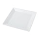 thumbnail image 1 of Plato Cuadrado Mediano Granel 1 Pieza Blanco loza, 1 Un, 1 of 3