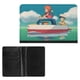 thumbnail image 2 of Ponyo Porta Pasaporte y Cartera de Viaje Premium de Cuero PU, Funda de Pasaporte Bloqueo RFID con Ranuras para Tarjetas de Crédito, Estuche para Libro de Pasaporte para Familia 10cm × 15cm, 2 of 6