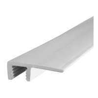 Perfil Inferior Cubrejunta Pro 40Mm 3Mt Blanco Dvp
