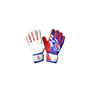 U De Chile - Guantes Arquero Con Corte Negativo Junior Licencia Udechile