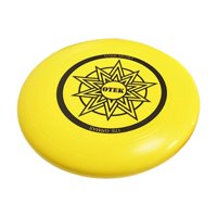 Magideal - Disco Volador De Juguete Profesional, Ligero Y Portátil, Para Adultos Y Niños, De 10,63 Pulgadas, Fácil De Agarrar, Ideal Para Juegos Al Aire Libre En Amarillo