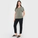 thumbnail image 4 of Polera Mujer Escote Verde Oliva Corona, 4 of 5
