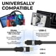 thumbnail image 2 of Cable cargador USB C Rolling Square InCharge X, cable Lightning para smartphone, cargador de cable universal 6 en 1, conector USB, negro, 100 W, 2 of 6