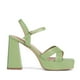 thumbnail image 1 of Sandalia Taco Alto Verde Casual Tfa186 Mujer, 1 of 3