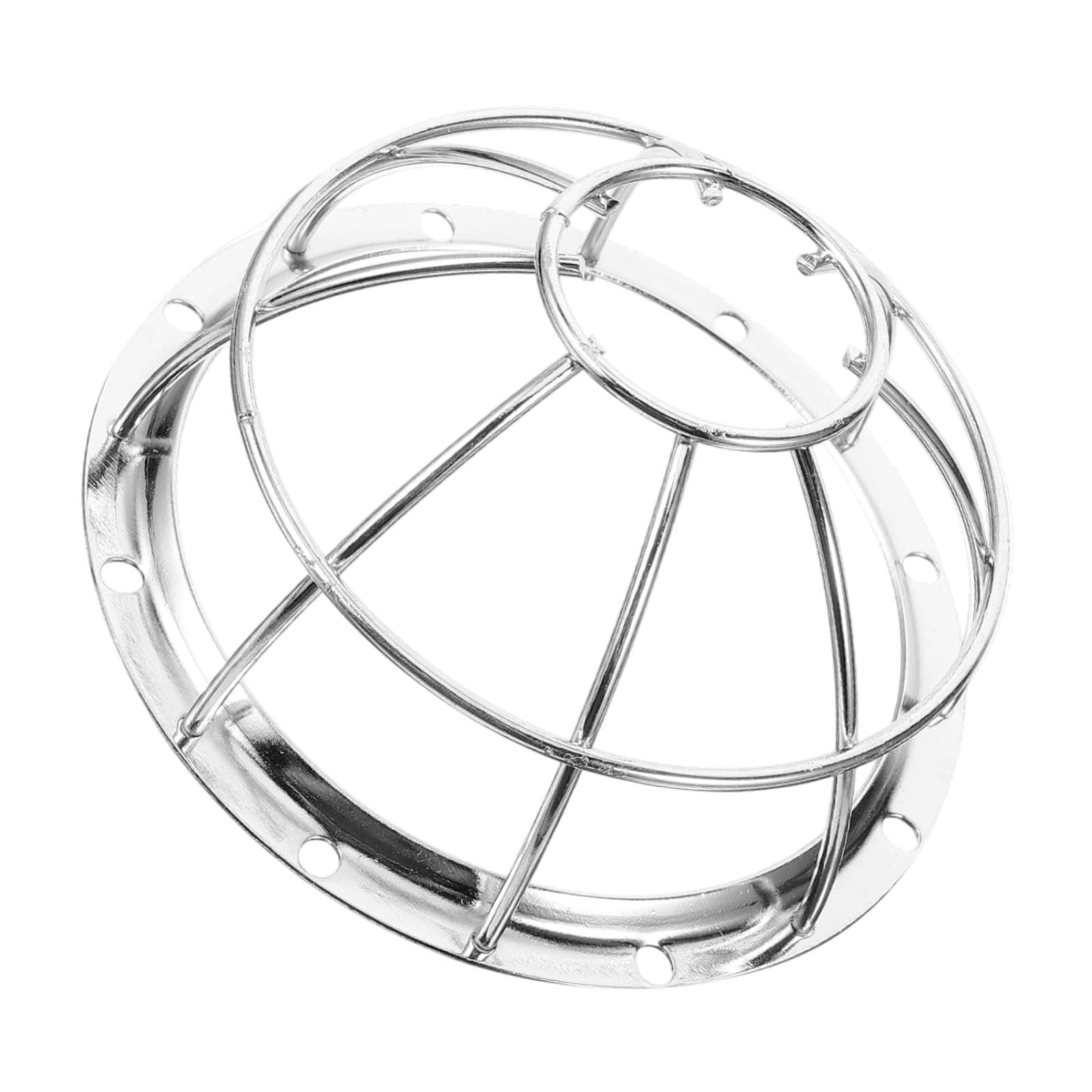Magideal - Cubierta De Lámpara De Jaula De Alambre De Metal, Protección Del Led, Regalo, Pantalla De Lámpara De Alambre Fácil De Instalar, Pantalla De Lámpara Pa 174X75M