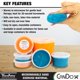 thumbnail image 3 of TheraPutty CanDo 113 g Naranja Suave para microondas, 3 of 5