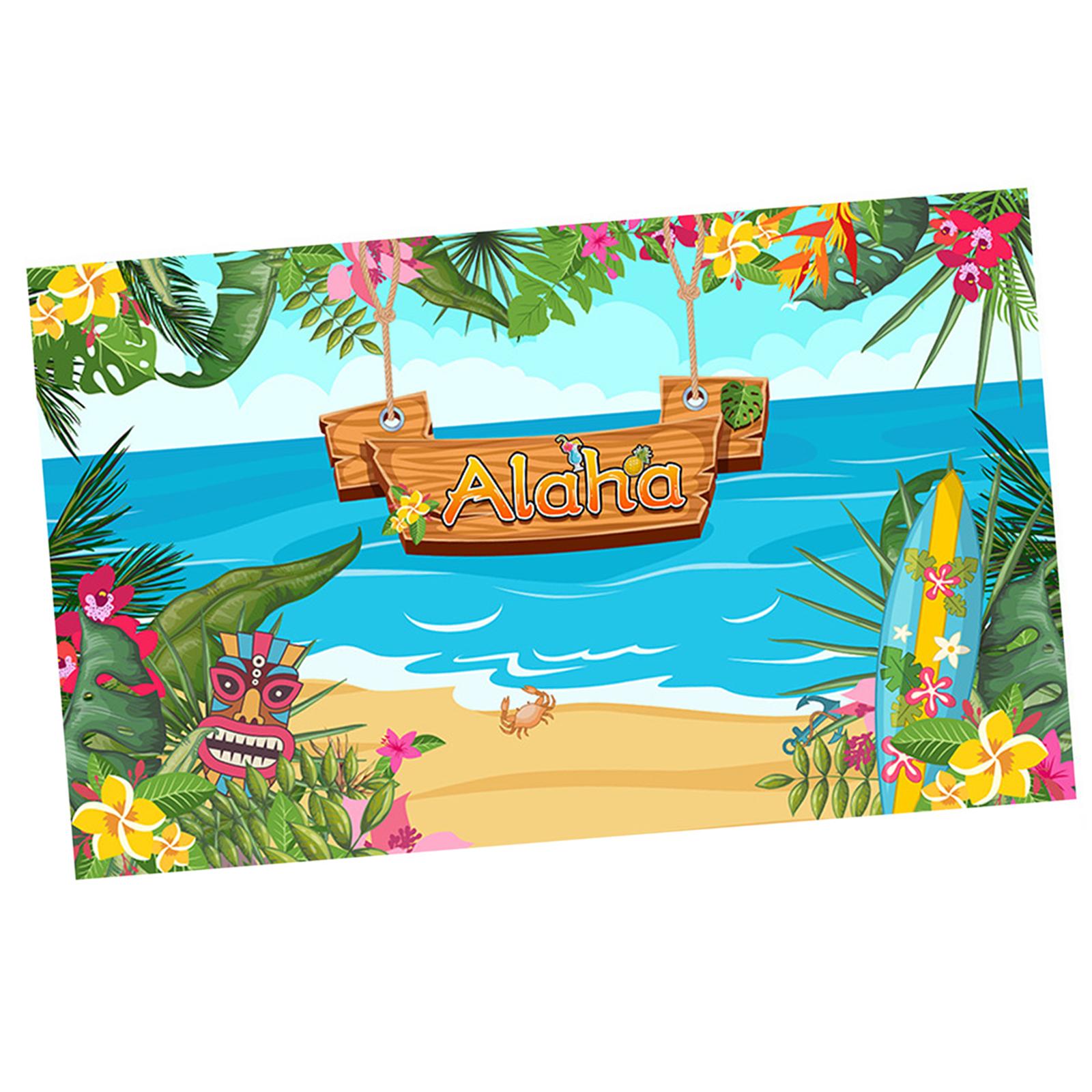 Bothyi - Fondos De Fotografía De 180X110 Cm Fondo De Playa De Mar Tropical A Prueba De Agua