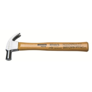 Martillo Carpintero Mango De Madera 25Mm Tramontina Master Amarillo