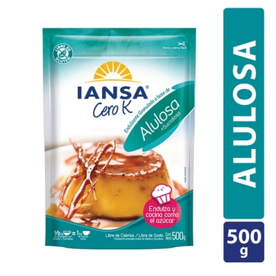 Endulzante Granulado Sucralosa Doypack 500 G Iansa Cero K
