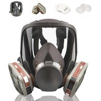 Aoner - Cubierta Facial Reutilizable Completa Para Pintura Y Polvo